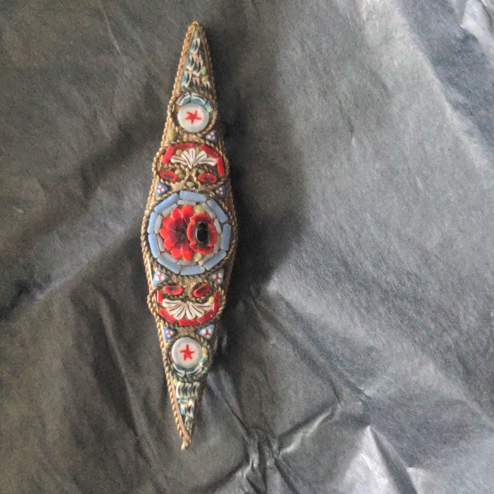 Vintage Micro Mosaic Brooch ❤️😲💕